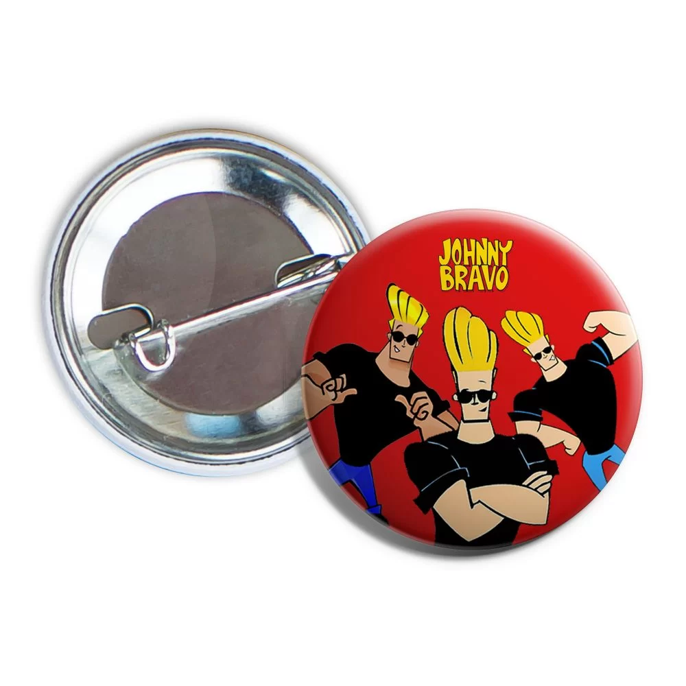 Johnny Bravo Buton Rozet