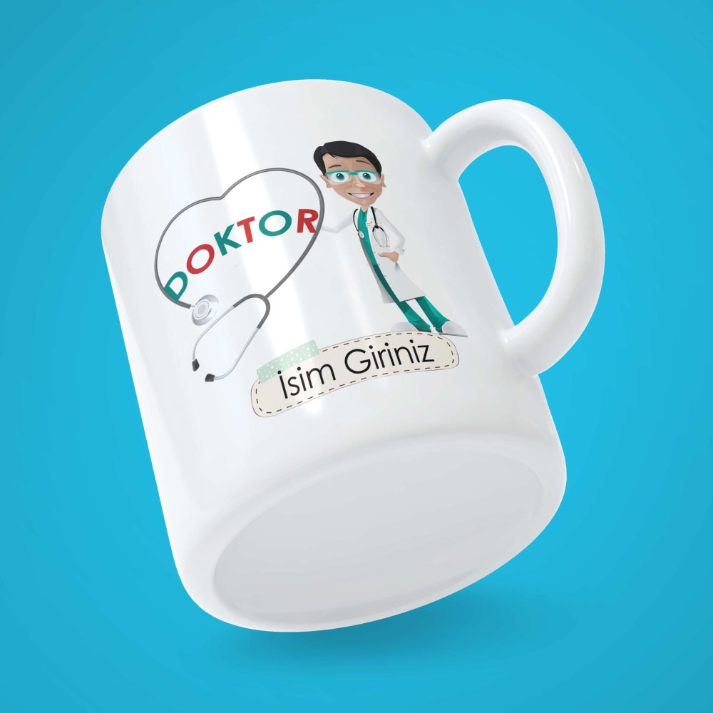 Alternative view of Doktor Kişiye Özel Baskılı Kupa