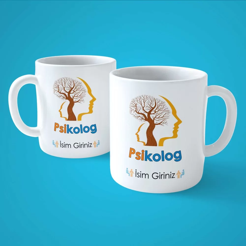 Psikolog Kişiye Özel Baskılı Kupa