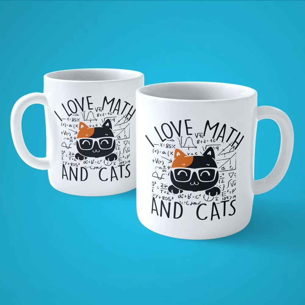 I Love Math And Cats | Kupa