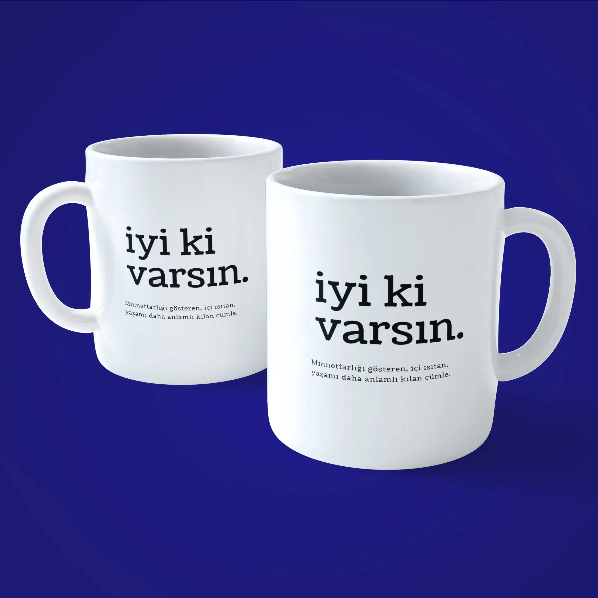 İyi Ki Varsın Kelime Anlamlı | Kupa - Görsel 2