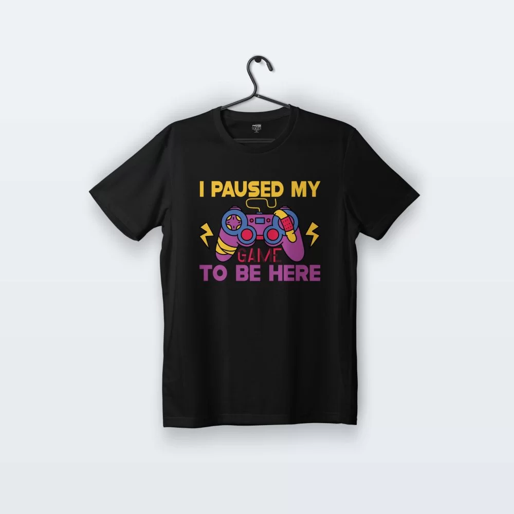 I Paused My To Be Here | Tişört