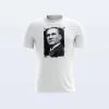 Siyah Beyaz Atatürk Baskılı Tişört