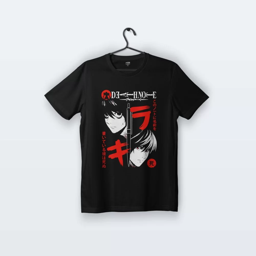 Death Note Baskılı Tişört