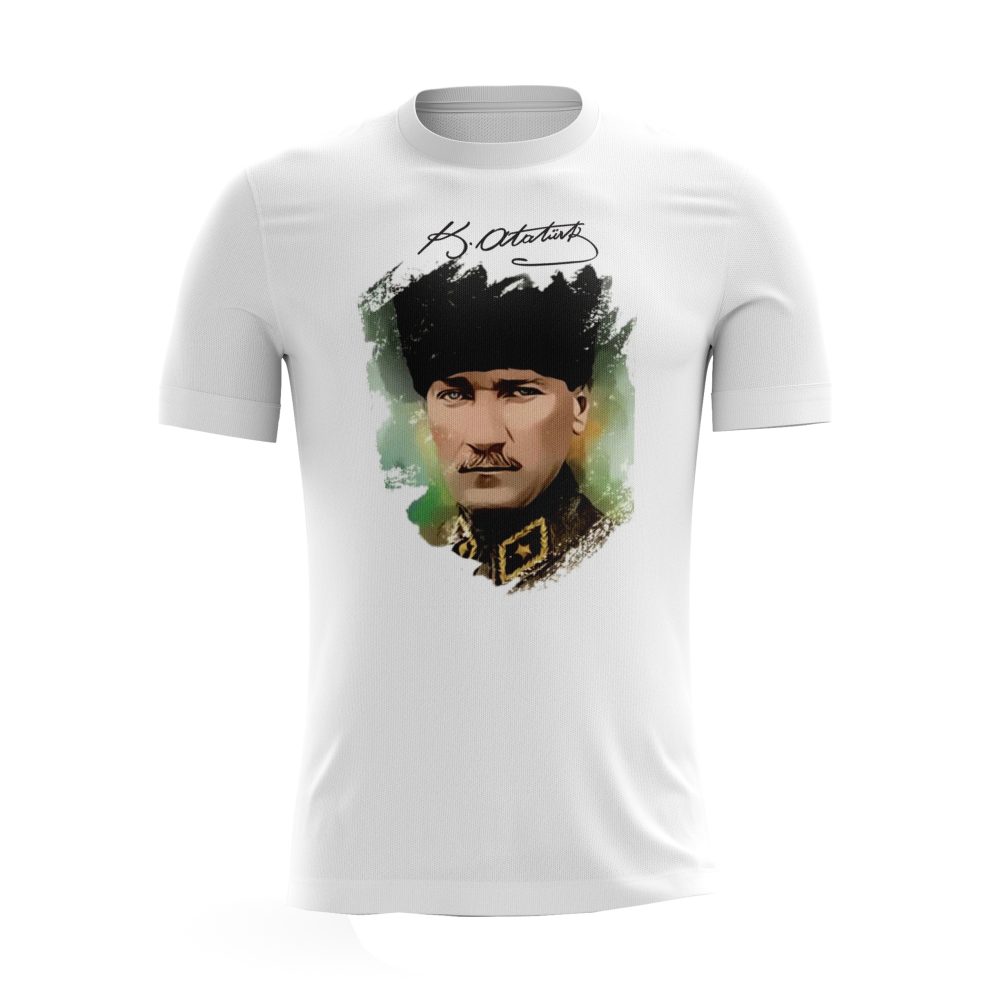 Mustafa Kemal Paşa İmza Baskılı Tişört